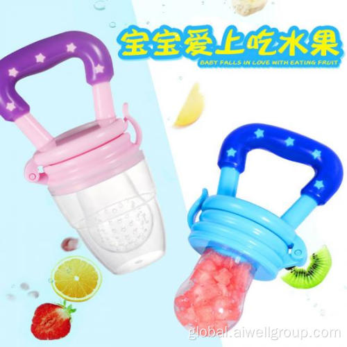 Silicone Baby Food Feeder Baby Fruits And Vegetables Bite Silicone Feeder Manufactory